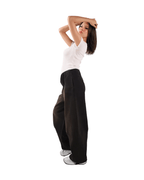 The Sovereign Elastic Jeans - Black - GENOA