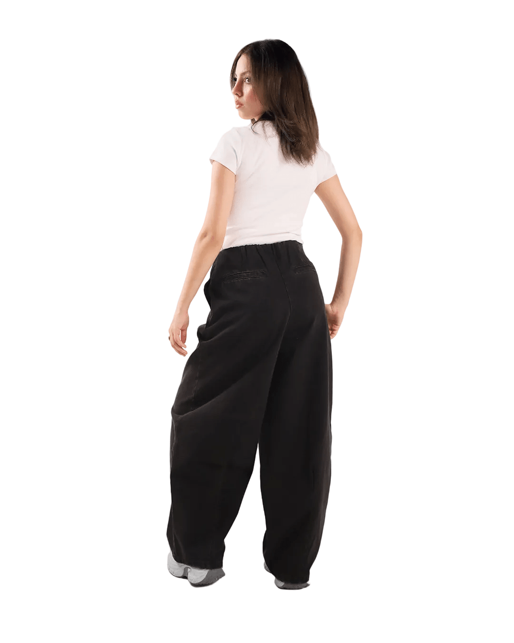 The Sovereign Elastic Jeans - Black - GENOA