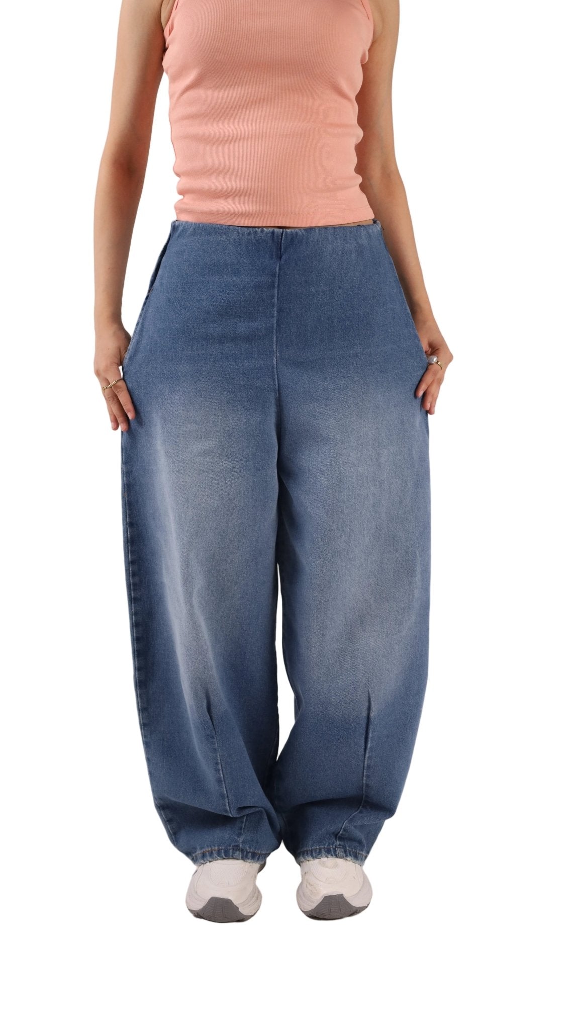 The Sovereign Elastic Jeans - Blue - GENOA