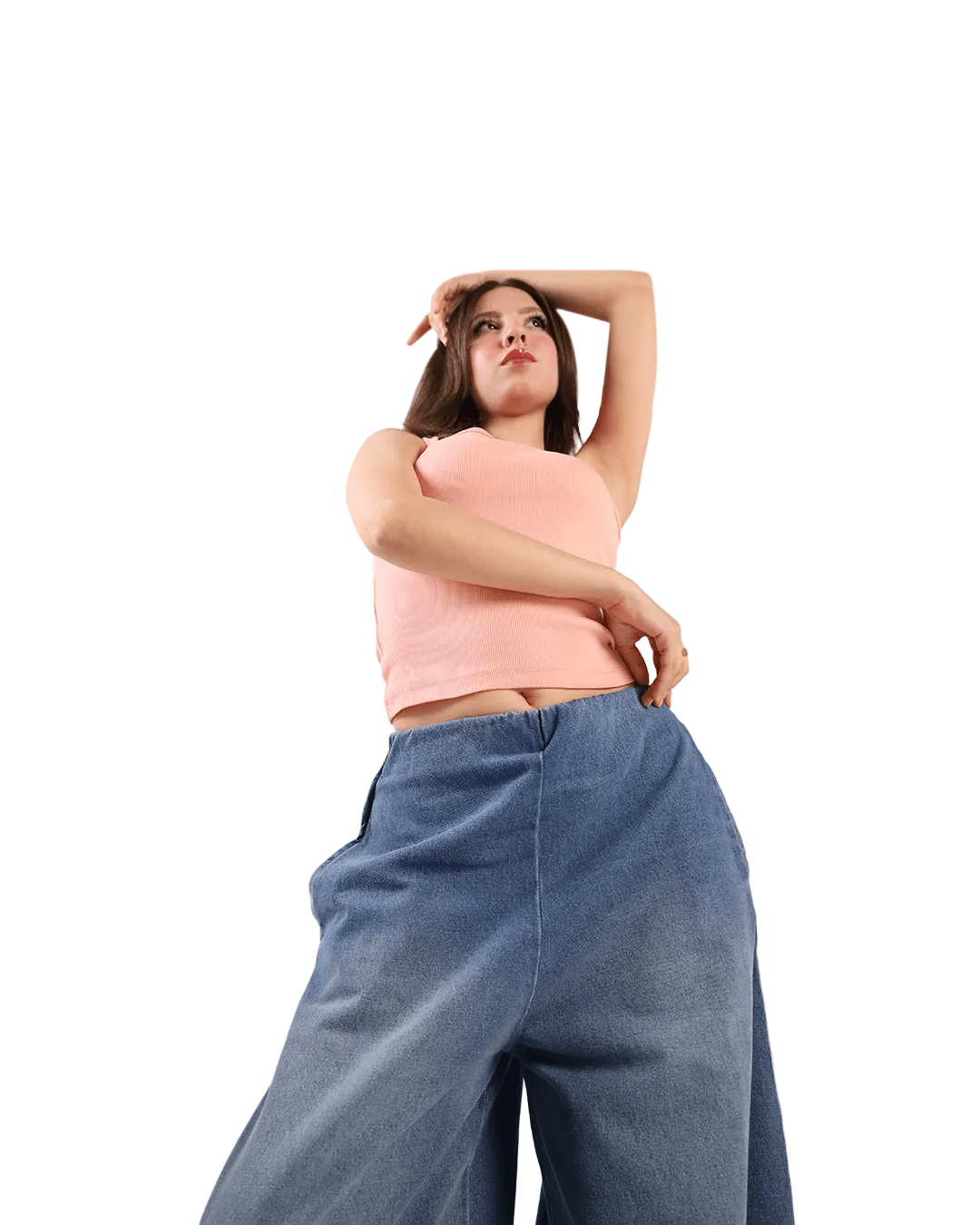 The Sovereign Elastic Jeans - Blue - GENOA