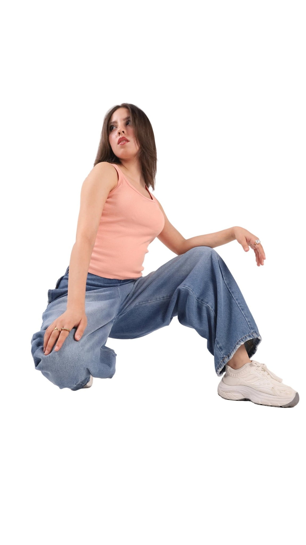 The Sovereign Elastic Jeans - Blue - GENOA