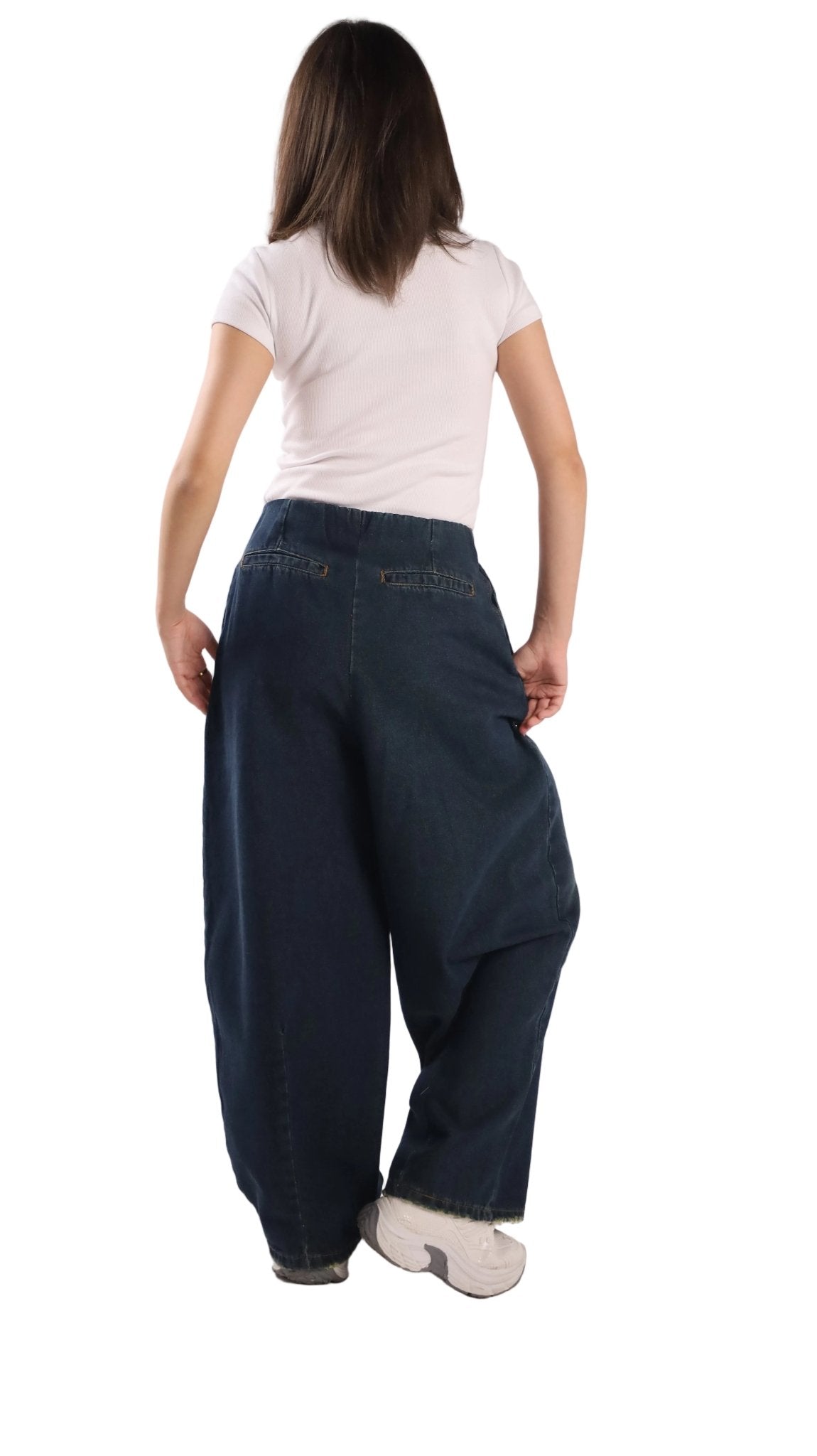 The Sovereign Elastic Jeans - Dark Blue - GENOA