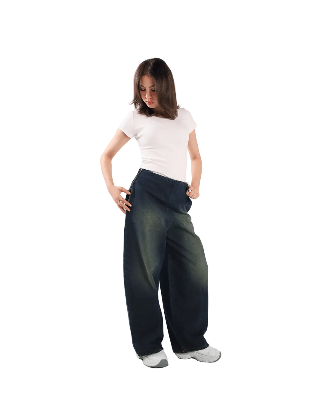 The Sovereign Elastic Jeans - Dark Blue - GENOA