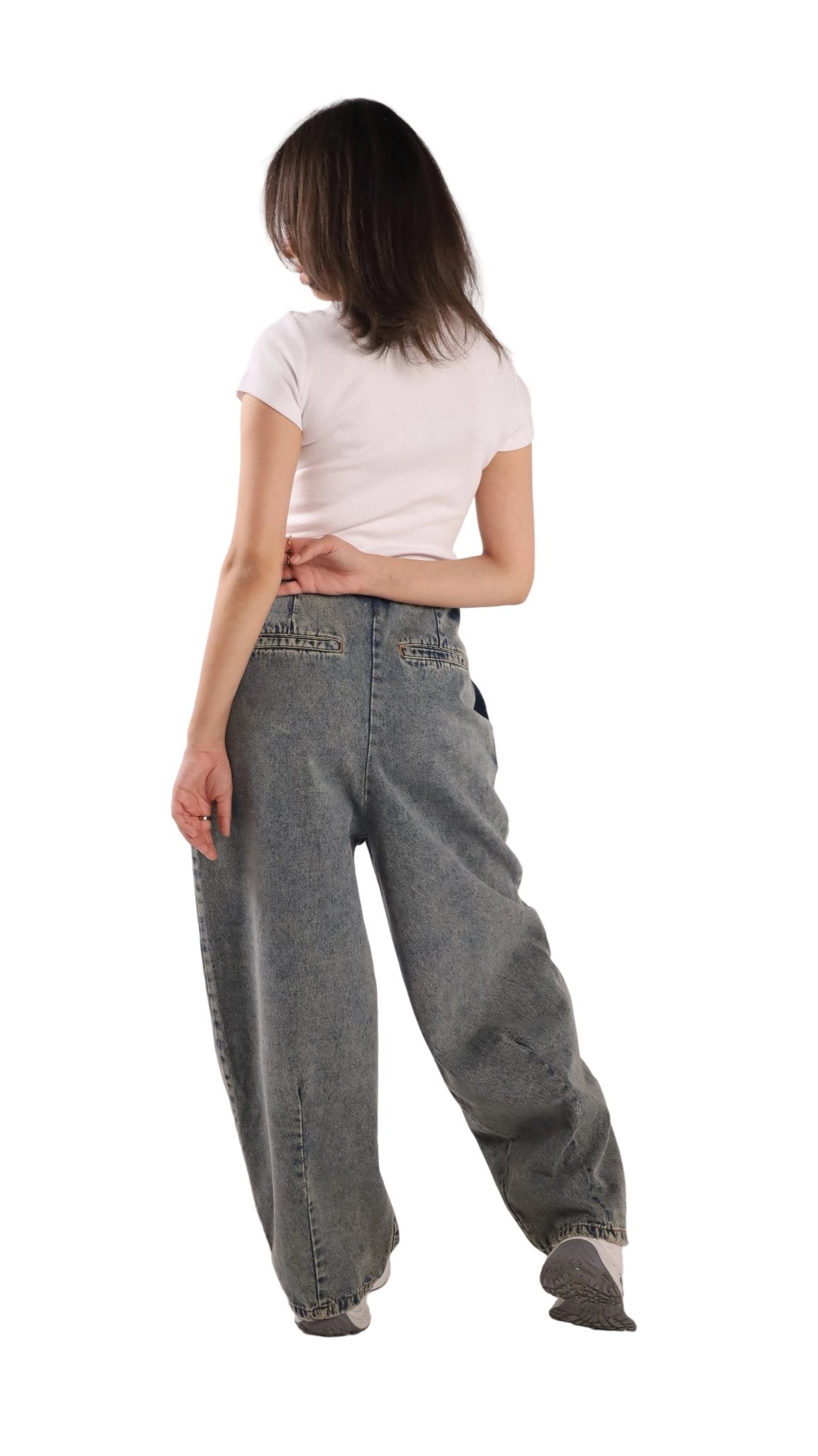 The Sovereign Elastic Jeans - Olive - GENOA
