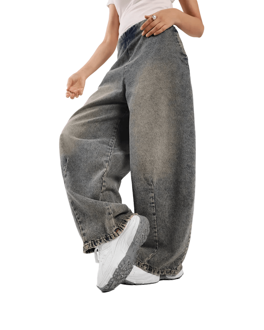 The Sovereign Elastic Jeans - Olive - GENOA