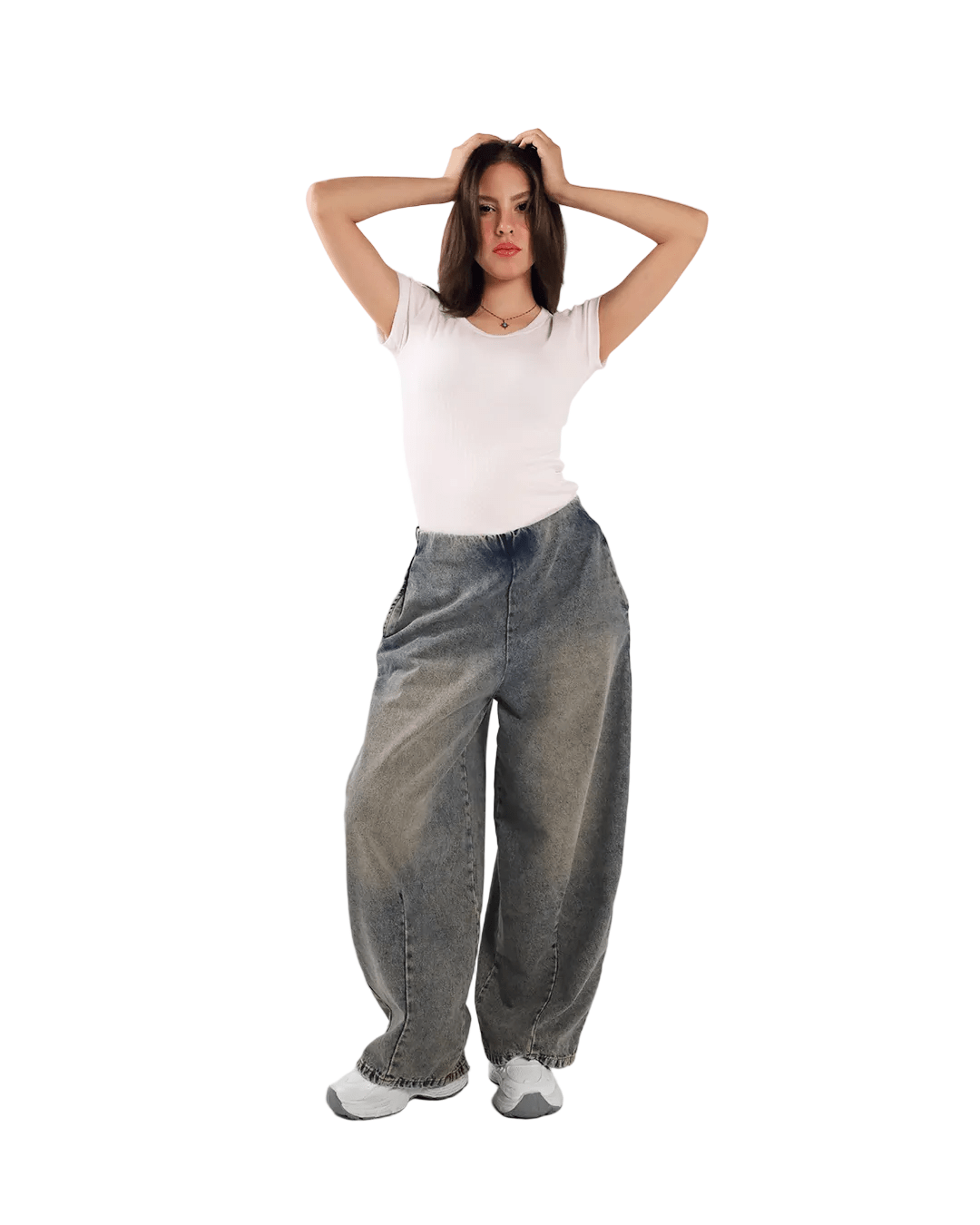 The Sovereign Elastic Jeans - Olive - GENOA