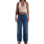 Straight Fit Jeans - Classic Blue - GENOA