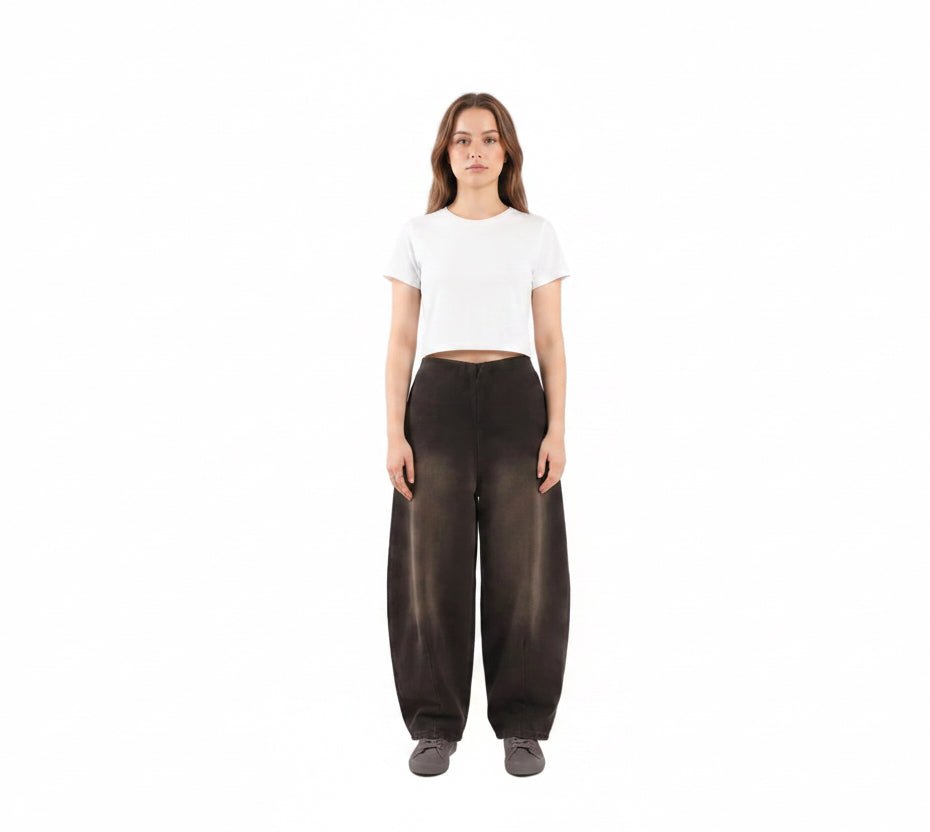 The Sovereign Elastic Jeans - Black - GENOA