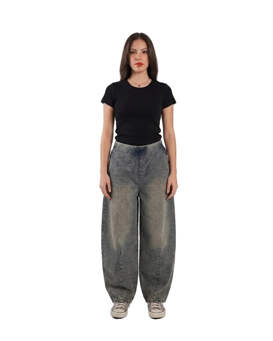 The Sovereign Elastic Jeans - Olive - GENOA