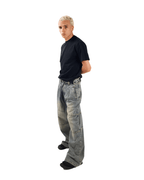 Olive Wide Leg Jeans Unisex - Stylish & Trendy - GENOA